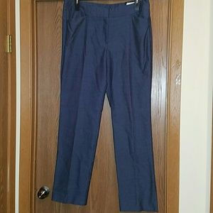 Worthington blue straight leg trousers